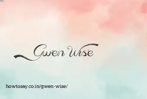Gwen Wise