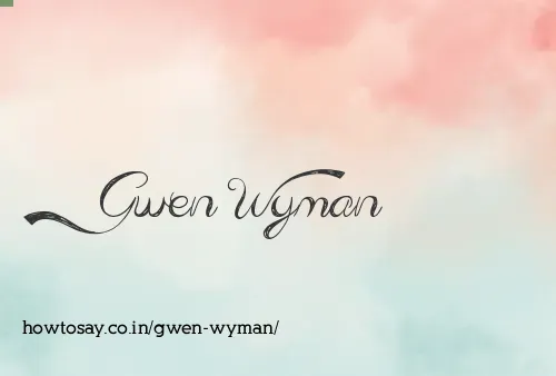 Gwen Wyman