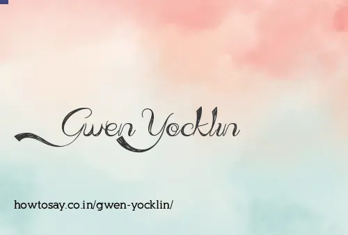 Gwen Yocklin