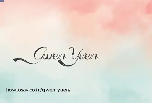 Gwen Yuen