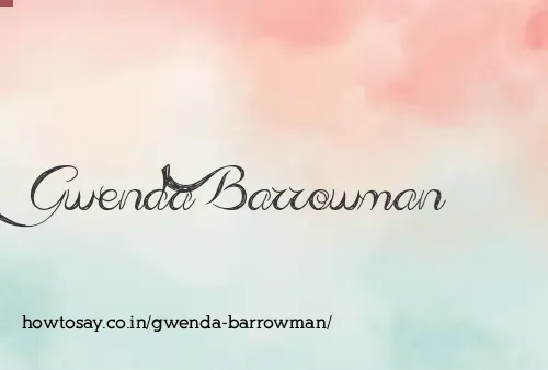 Gwenda Barrowman