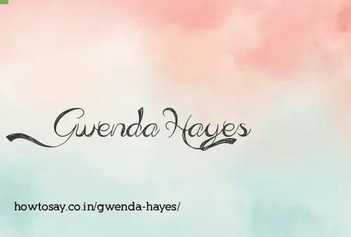 Gwenda Hayes