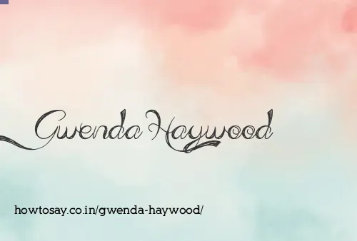 Gwenda Haywood