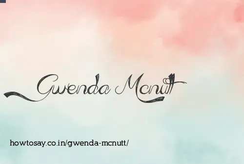 Gwenda Mcnutt