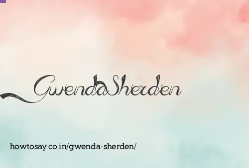 Gwenda Sherden