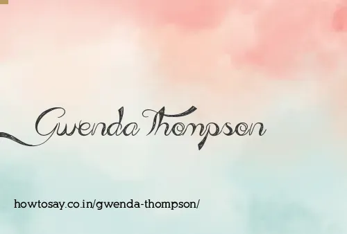 Gwenda Thompson