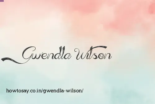 Gwendla Wilson