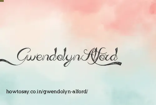 Gwendolyn Alford