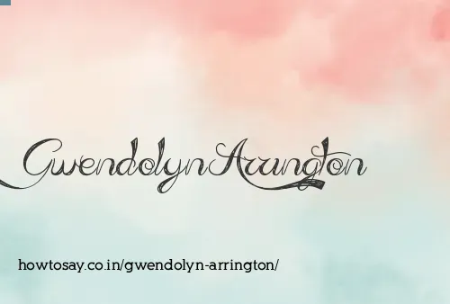 Gwendolyn Arrington