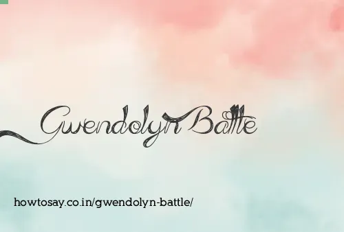 Gwendolyn Battle