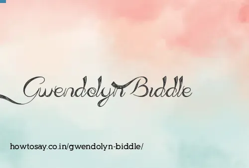 Gwendolyn Biddle