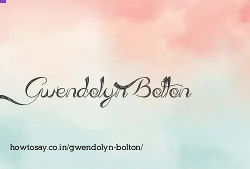 Gwendolyn Bolton
