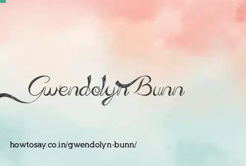 Gwendolyn Bunn