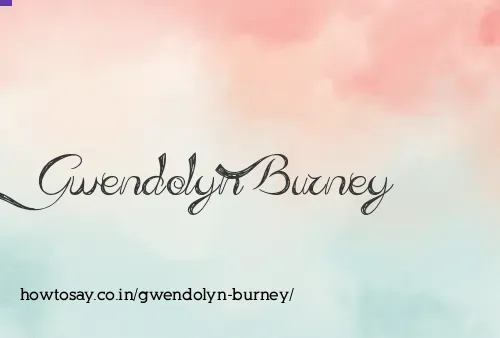 Gwendolyn Burney