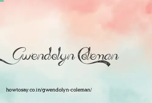Gwendolyn Coleman