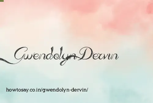 Gwendolyn Dervin