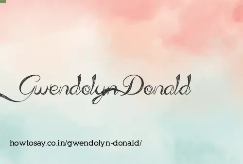 Gwendolyn Donald