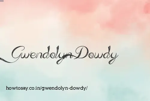 Gwendolyn Dowdy
