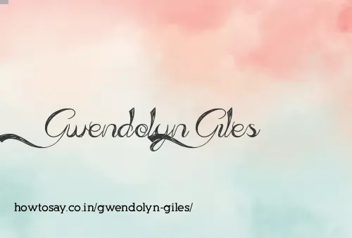 Gwendolyn Giles