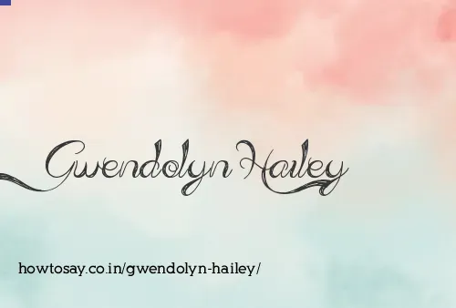 Gwendolyn Hailey