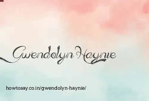 Gwendolyn Haynie
