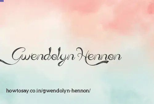 Gwendolyn Hennon