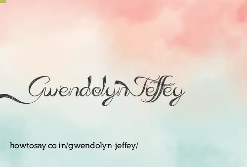 Gwendolyn Jeffey