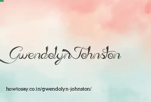 Gwendolyn Johnston