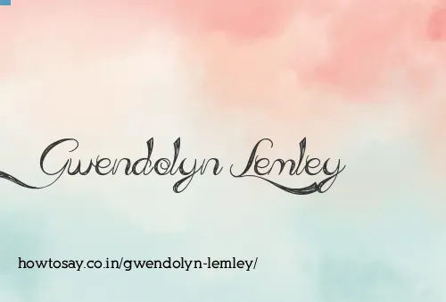 Gwendolyn Lemley