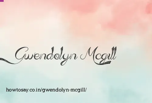 Gwendolyn Mcgill