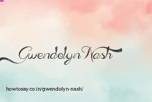 Gwendolyn Nash