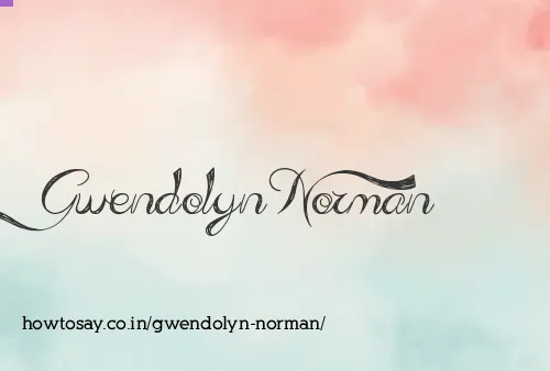 Gwendolyn Norman