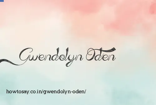Gwendolyn Oden
