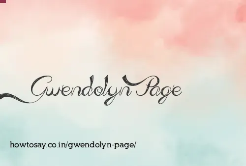 Gwendolyn Page