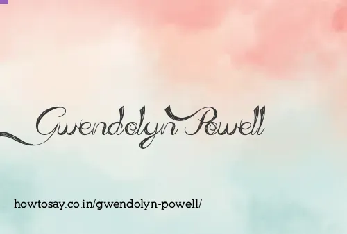 Gwendolyn Powell