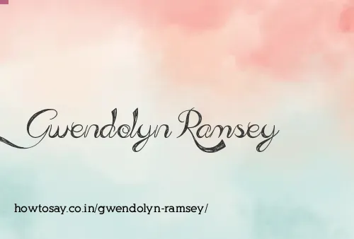 Gwendolyn Ramsey