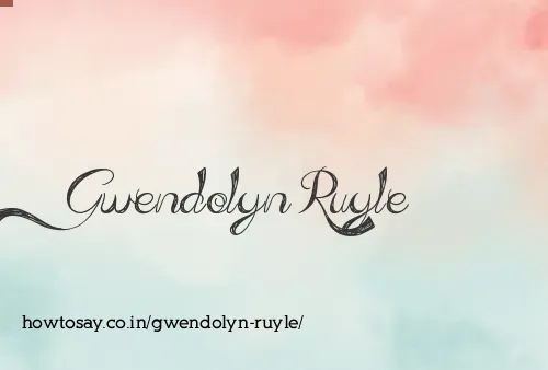 Gwendolyn Ruyle