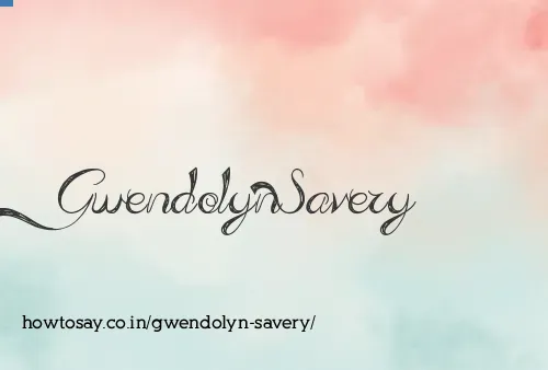 Gwendolyn Savery