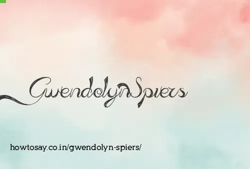 Gwendolyn Spiers