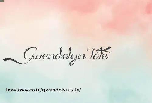 Gwendolyn Tate