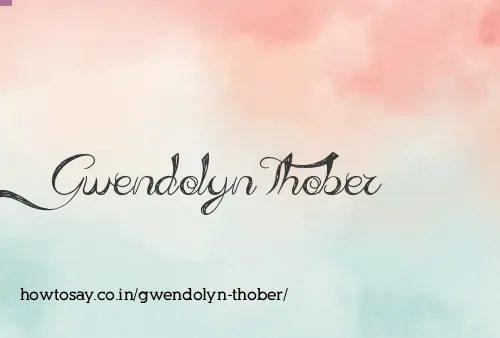 Gwendolyn Thober