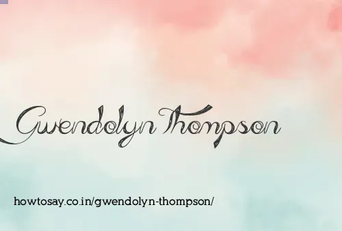 Gwendolyn Thompson