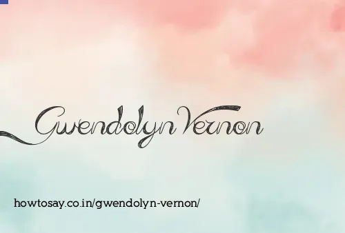 Gwendolyn Vernon