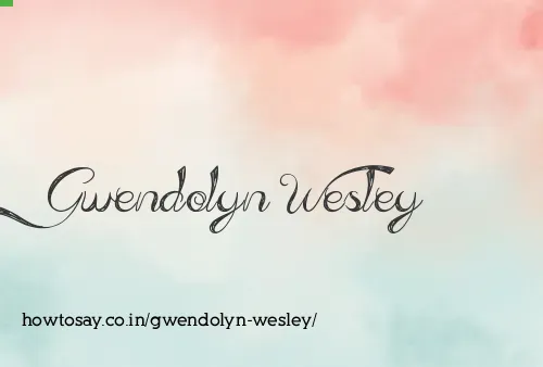 Gwendolyn Wesley