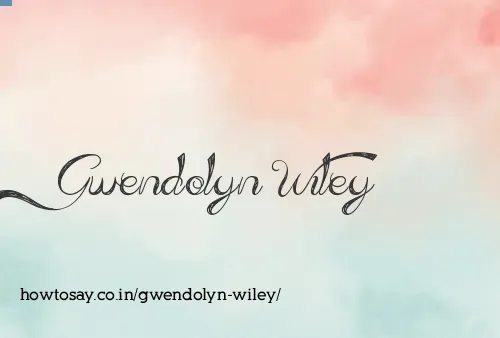 Gwendolyn Wiley