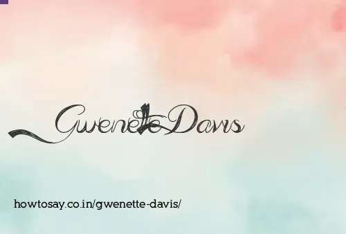 Gwenette Davis