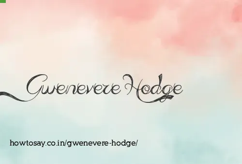 Gwenevere Hodge