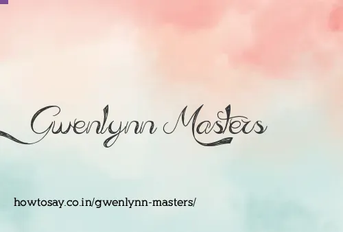 Gwenlynn Masters