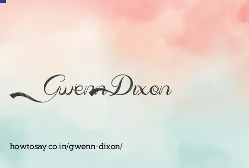 Gwenn Dixon