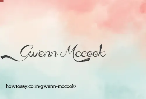 Gwenn Mccook